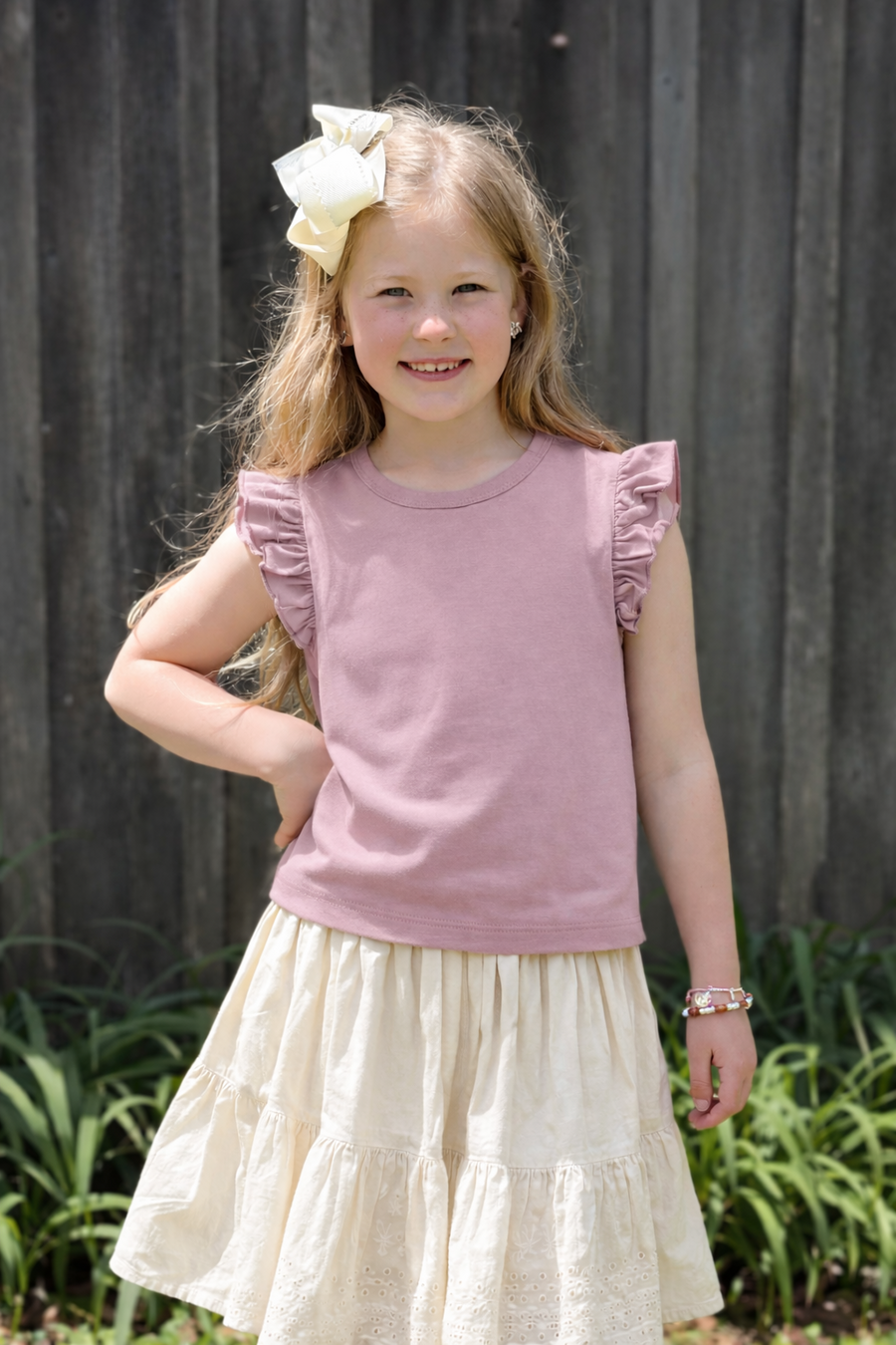Soft Ruffle Top