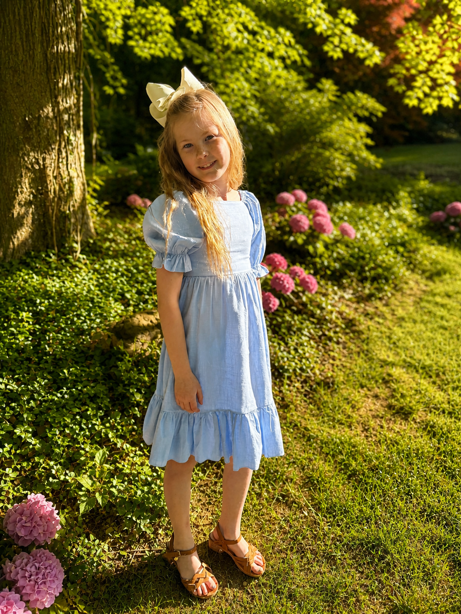 Bluebell Linen Dress