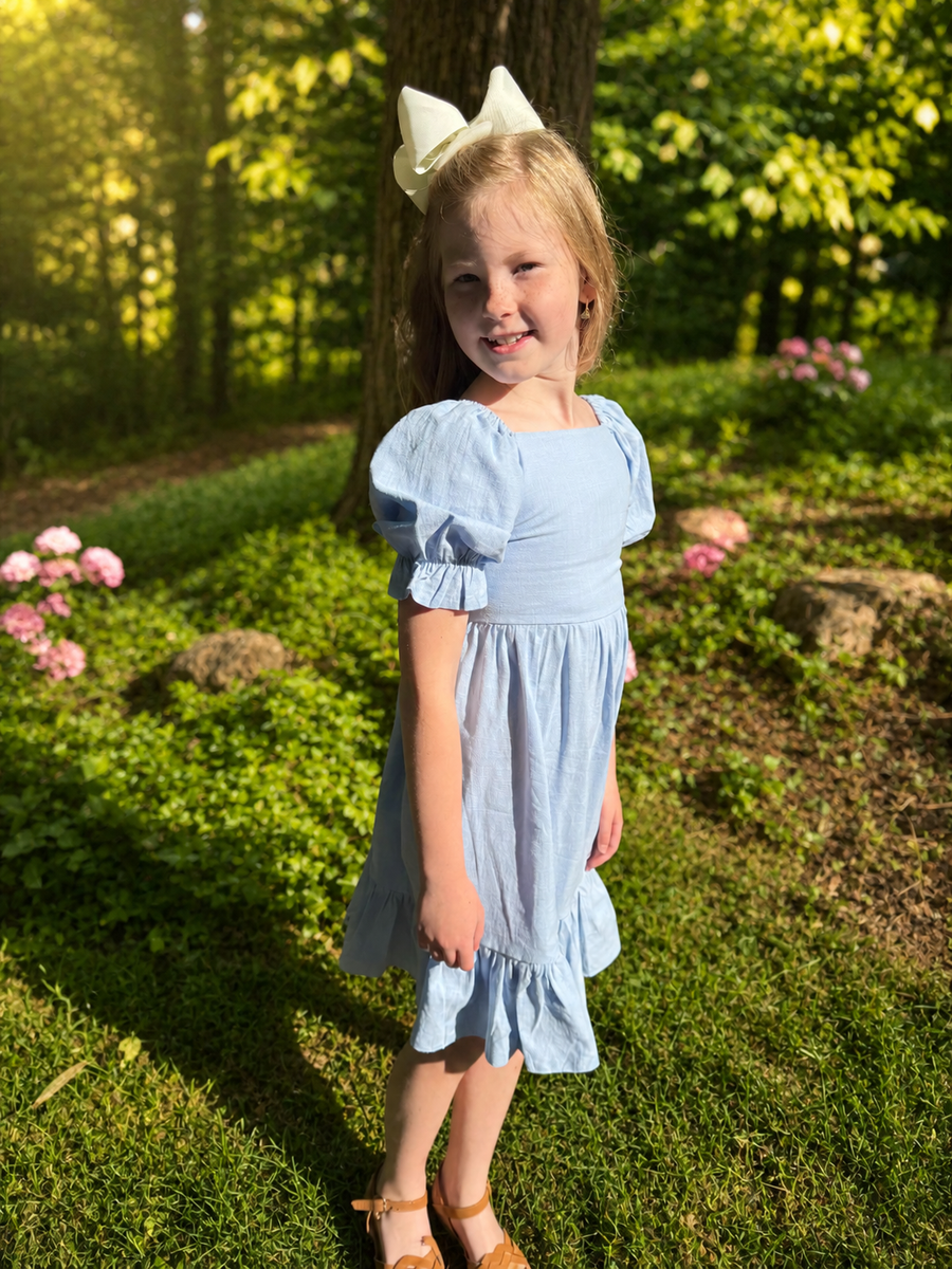 Bluebell Linen Dress