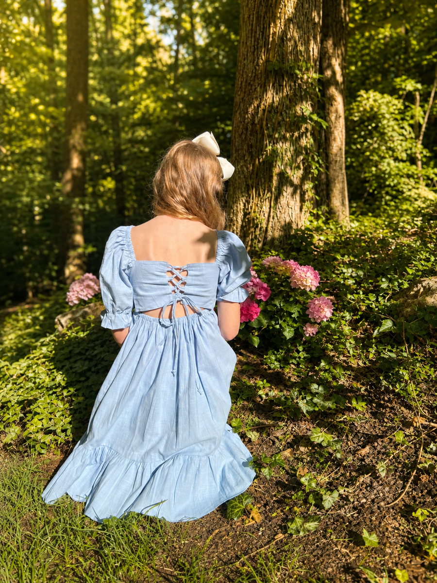 Bluebell Linen Dress