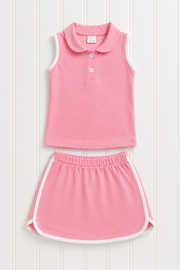 Girls Cotton Skirt Set