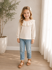 Delicate Cream Blouse