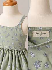 Rosalie Sage Green Floral Dress
