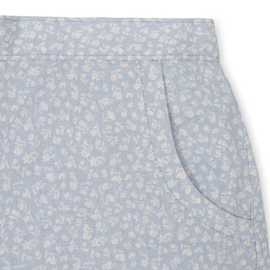 Linen Pull-On Short