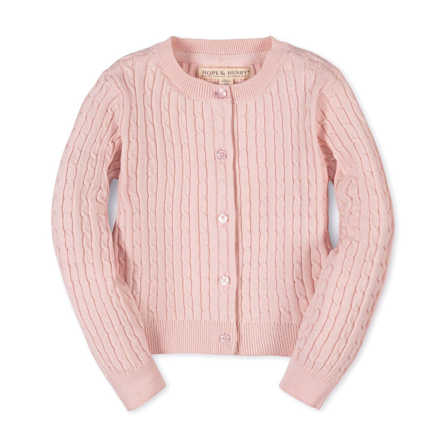 Organic Classic Cable Cardigan