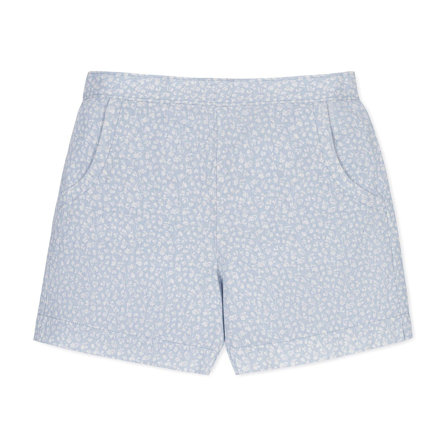 Linen Pull-On Short