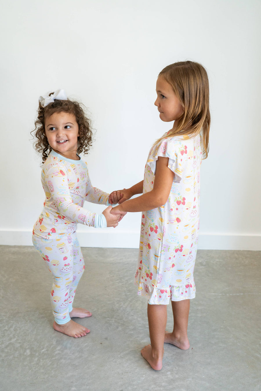 Springtime Afternoon Tea Bamboo Pajama | Two Piece PJs