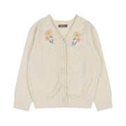 Floral Embroidery Cardigan