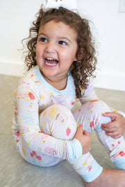 Springtime Afternoon Tea Bamboo Pajama | Two Piece PJs