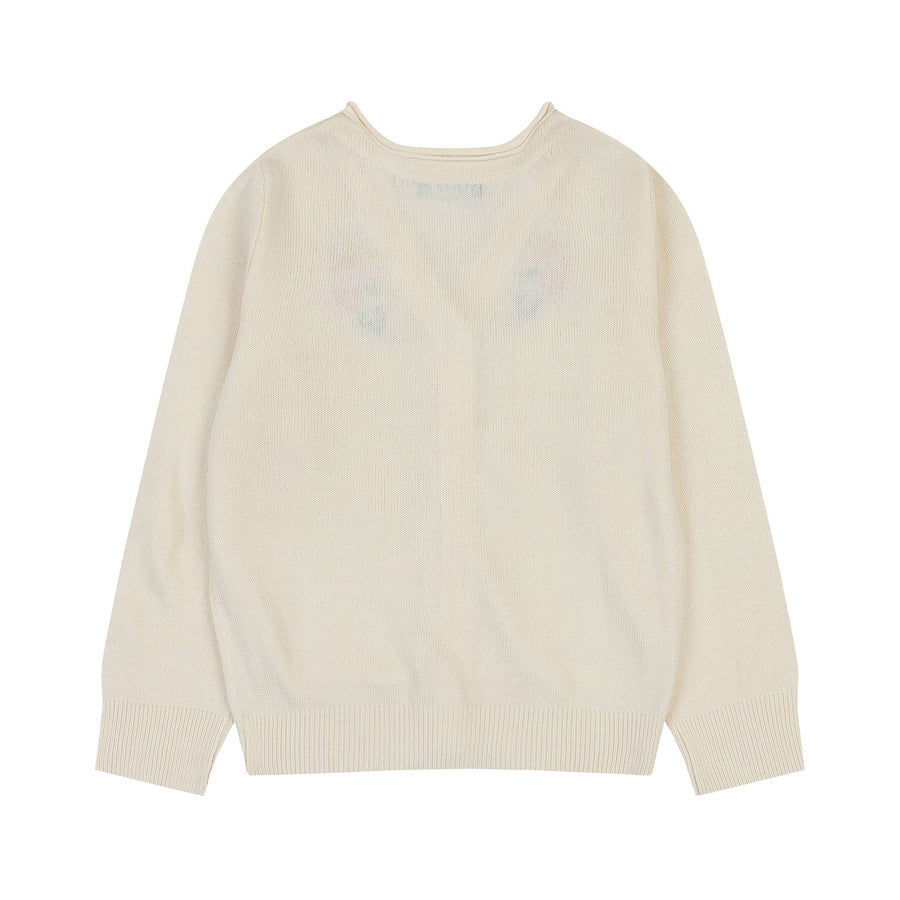 Floral Embroidery Cardigan